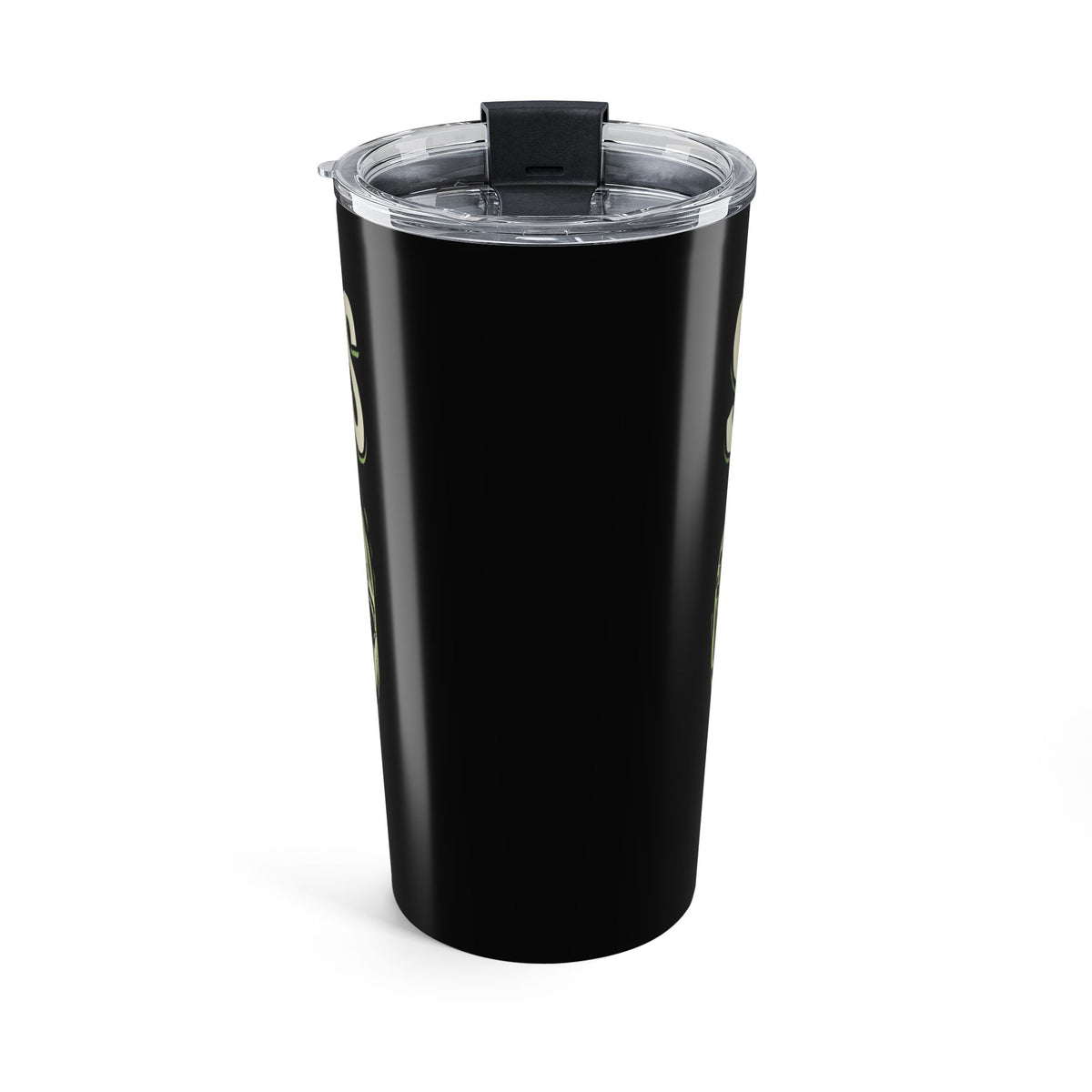 20oz Tumbler — "Spooky Vibes" Ghost Mask Halloween Travel Cup