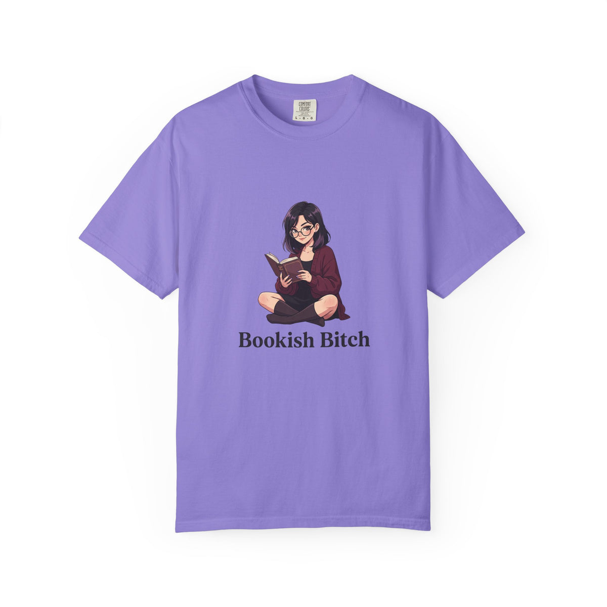 Bookish Bitch T-Shirt — Cute Reading Girl Graphic Tee for Book Lovers