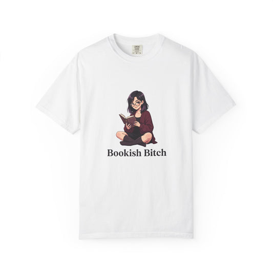 Bookish Bitch T-Shirt — Cute Reading Girl Graphic Tee for Book Lovers
