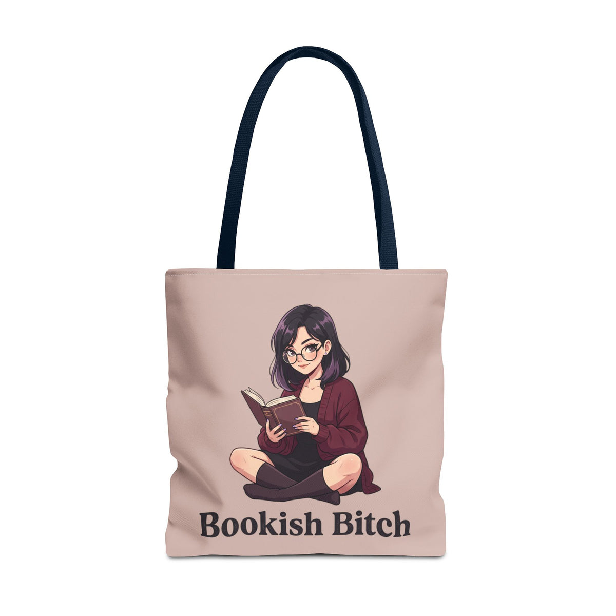 Bookish Bitch Tote Bag — Cute Reading Girl Literary Tote
