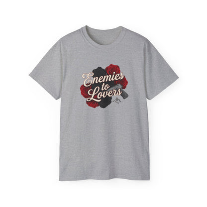 Enemies to Lovers Tee — Romantic Rose Graphic Shirt