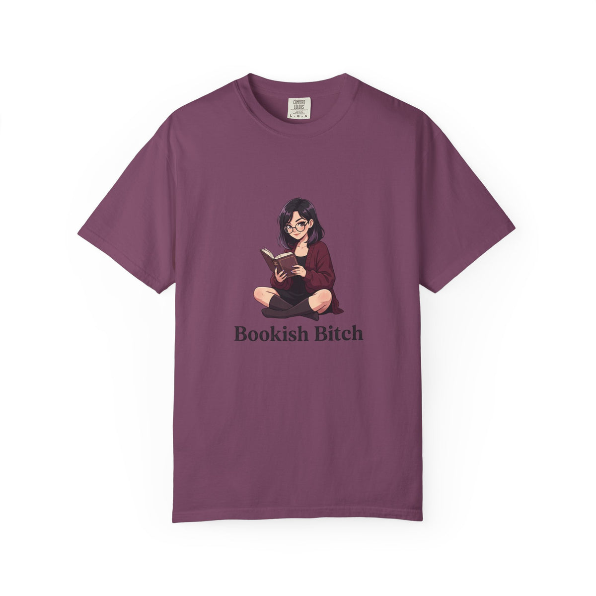 Bookish Bitch T-Shirt — Cute Reading Girl Graphic Tee for Book Lovers