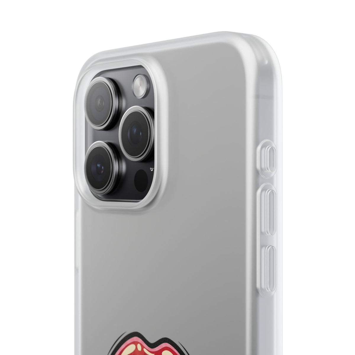Phone Case — 'Good Girls Read Bad Books' Red Lips Slim Flexi Case