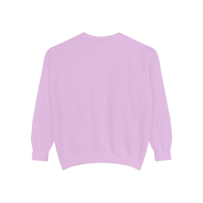 Sleep.Taken And Smut Graphic Sweatshirt — Gothic Pink Skull Crewneck