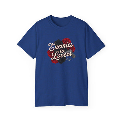 Enemies to Lovers Tee — Romantic Rose Graphic Shirt