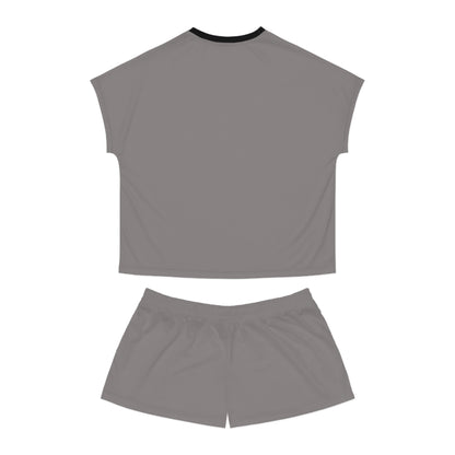 "Here for a Good Time and a Long Time" Women’s Short Pajama Set — Cozy Lounge Sleepwear