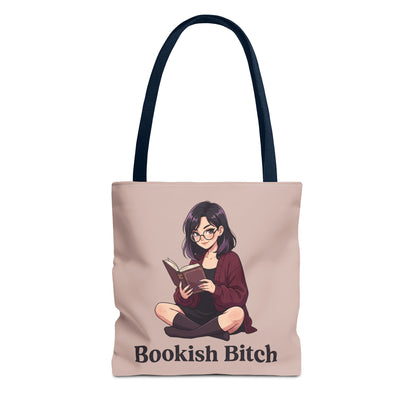 Bookish Bitch Tote Bag — Cute Reading Girl Literary Tote