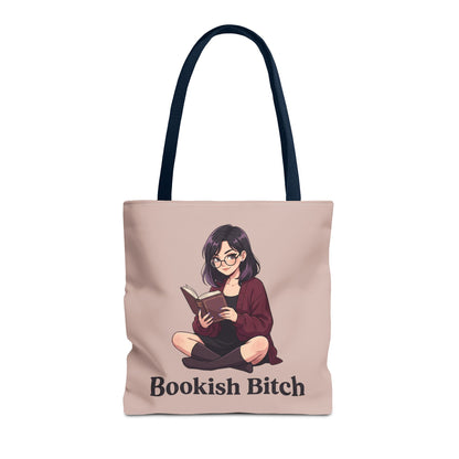 Bookish Bitch Tote Bag — Cute Reading Girl Literary Tote