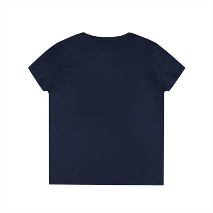 Morally Grey V-Neck Tee