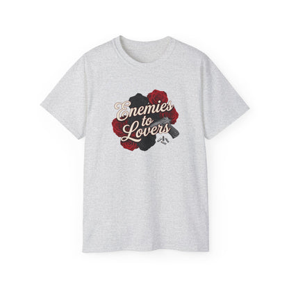 Enemies to Lovers Tee — Romantic Rose Graphic Shirt