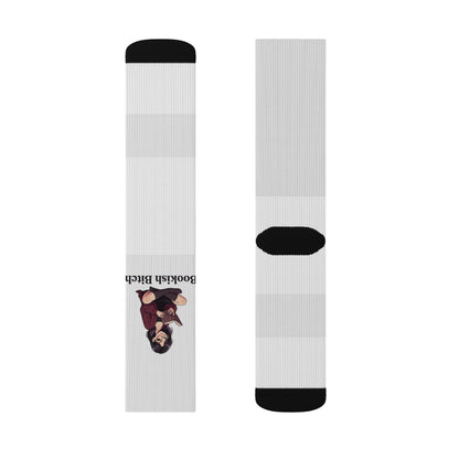 Graphic Socks — 'Boo'tiful Bitch' Sublimated Crew Socks