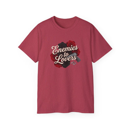 Enemies to Lovers Tee — Romantic Rose Graphic Shirt