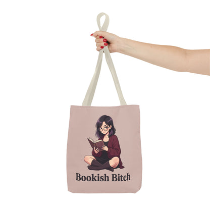 Bookish Bitch Tote Bag — Cute Reading Girl Literary Tote