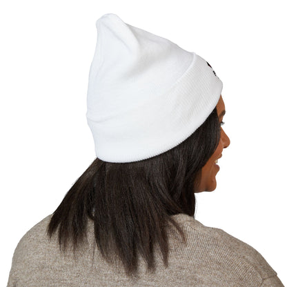Embroidered 'Good Girls Read Bad Books' Cuffed Beanie