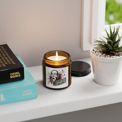 Stalker Romance Soy Candle — Amber Jar Scented Candle