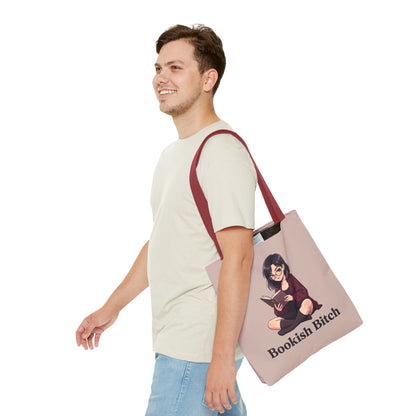 Bookish Bitch Tote Bag — Cute Reading Girl Literary Tote