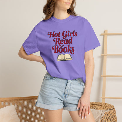 Hot Girls Read Books T-Shirt
