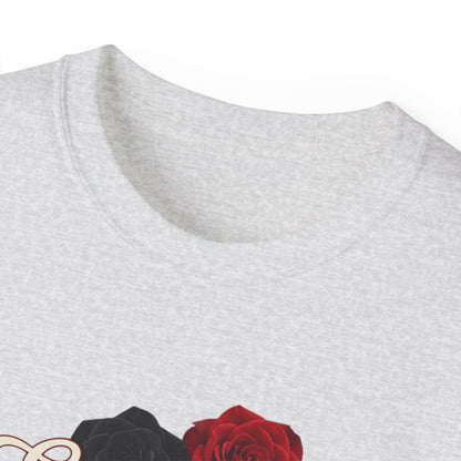 Enemies to Lovers Tee — Romantic Rose Graphic Shirt