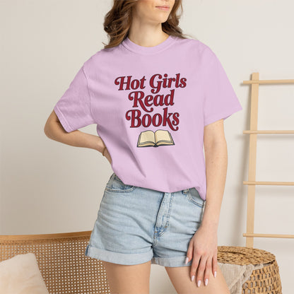 Hot Girls Read Books T-Shirt