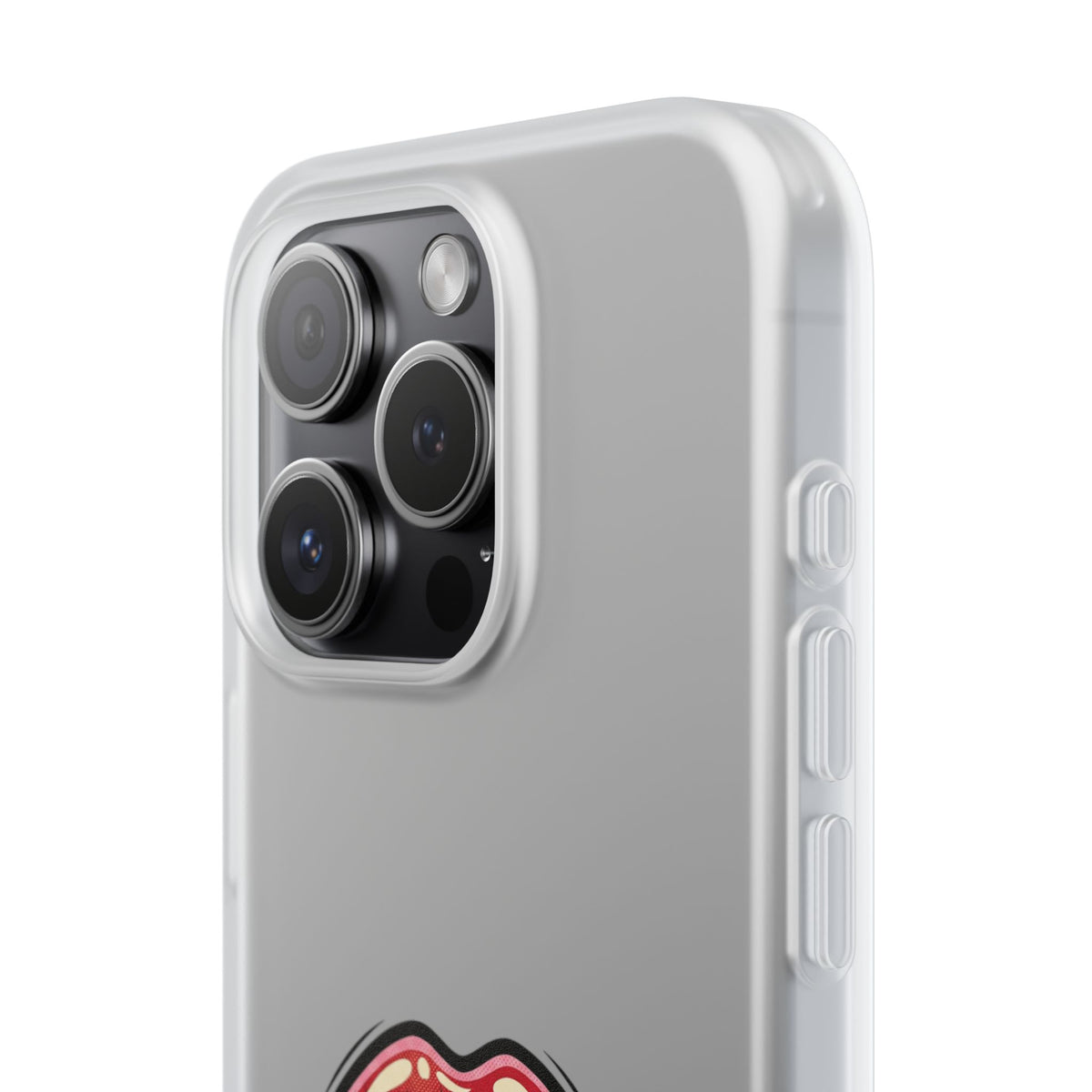 Phone Case — 'Good Girls Read Bad Books' Red Lips Slim Flexi Case