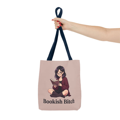 Bookish Bitch Tote Bag — Cute Reading Girl Literary Tote