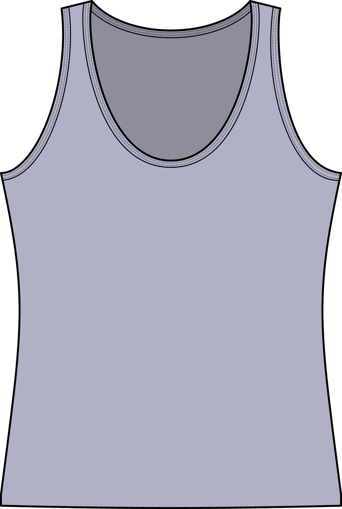 Stalker Romance Tank Top — Horror Scream Mask Graphic Women's Tank