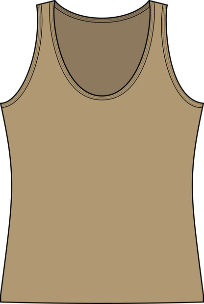 Stalker Romance Tank Top — Horror Scream Mask Graphic Women's Tank