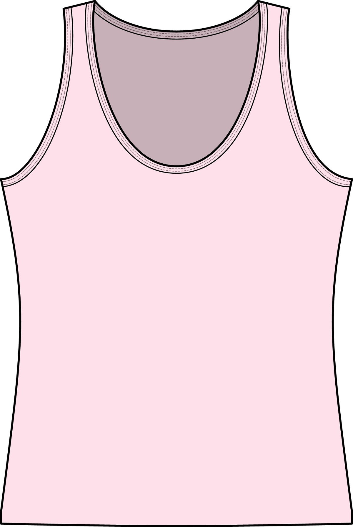 Stalker Romance Tank Top — Horror Scream Mask Graphic Women's Tank