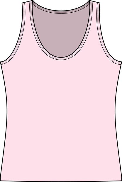 Stalker Romance Tank Top — Horror Scream Mask Graphic Women's Tank