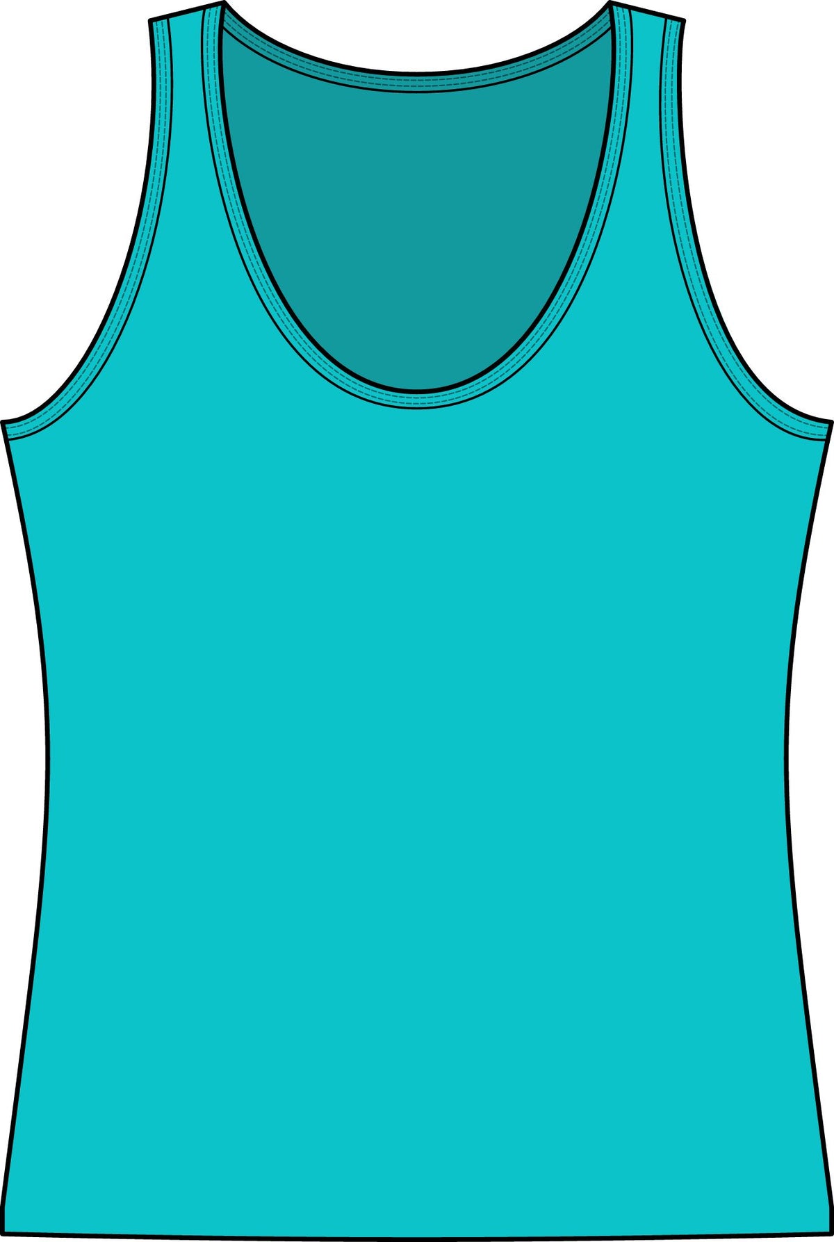 Stalker Romance Tank Top — Horror Scream Mask Graphic Women's Tank