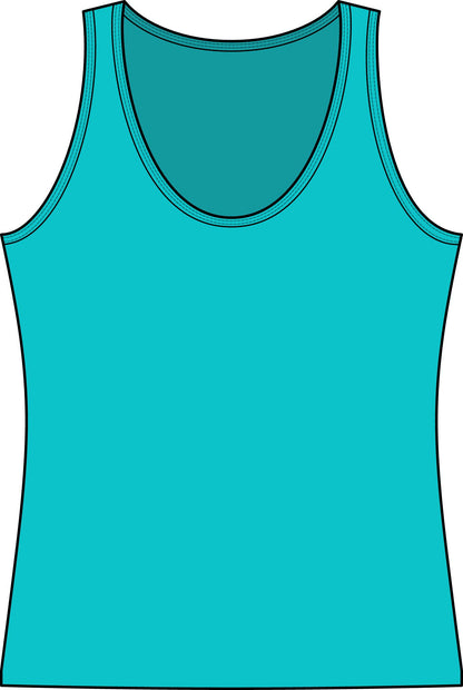 Stalker Romance Tank Top — Horror Scream Mask Graphic Women's Tank