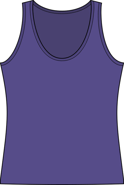Stalker Romance Tank Top — Horror Scream Mask Graphic Women's Tank