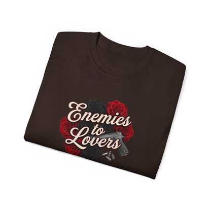 Enemies to Lovers Tee — Romantic Rose Graphic Shirt
