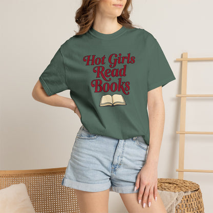 Hot Girls Read Books T-Shirt