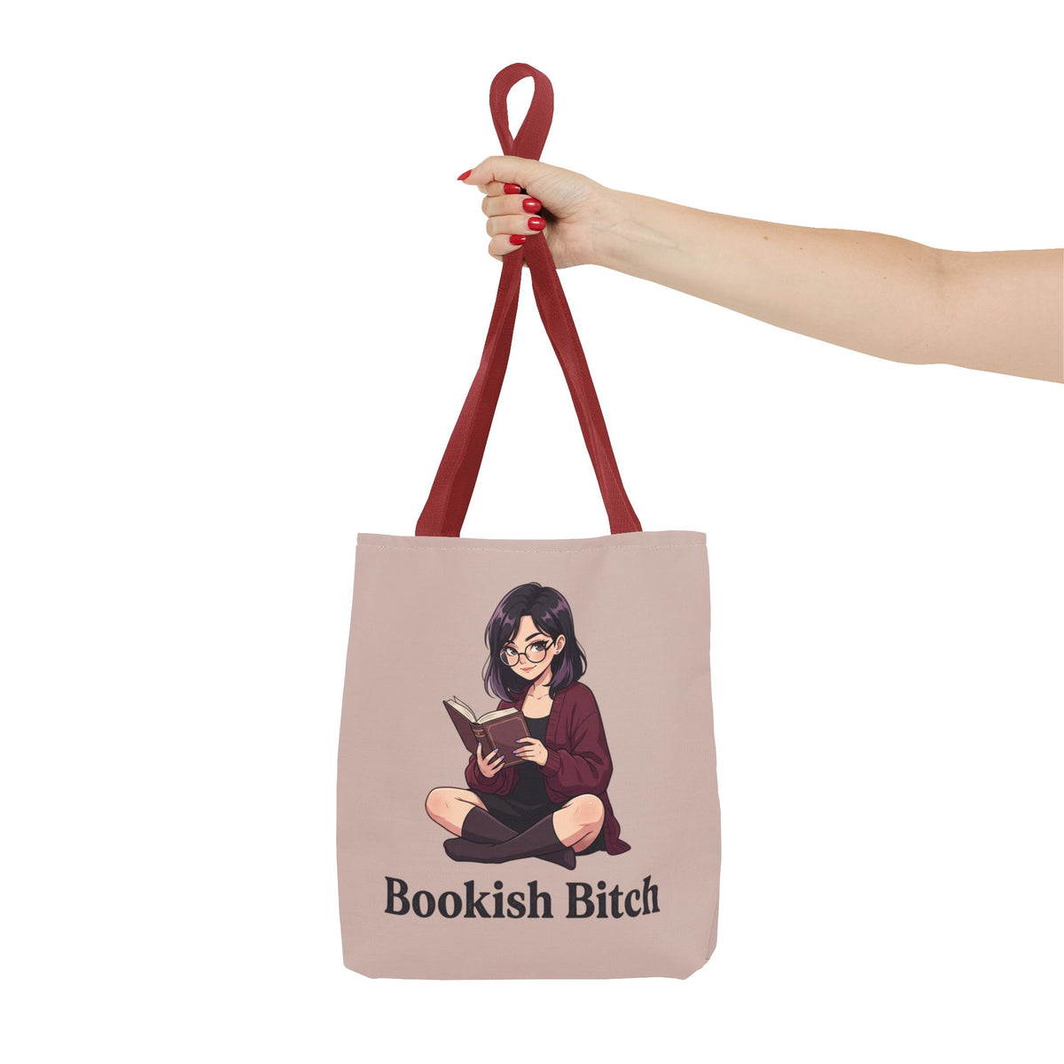 Bookish Bitch Tote Bag — Cute Reading Girl Literary Tote
