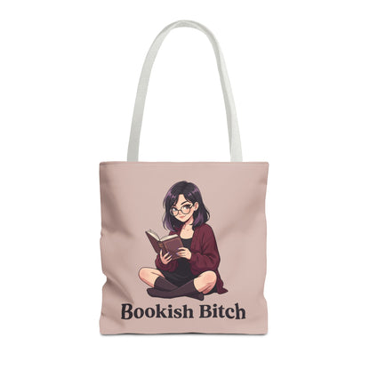 Bookish Bitch Tote Bag — Cute Reading Girl Literary Tote