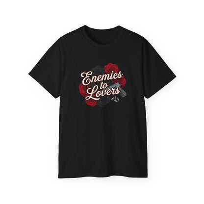 Enemies to Lovers Tee — Romantic Rose Graphic Shirt