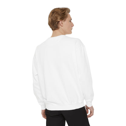 Sleep.Taken And Smut Graphic Sweatshirt — Gothic Pink Skull Crewneck