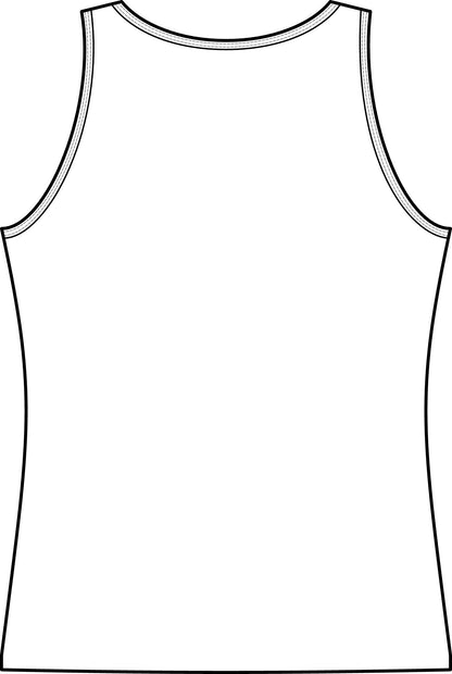 Stalker Romance Tank Top — Horror Scream Mask Graphic Women's Tank
