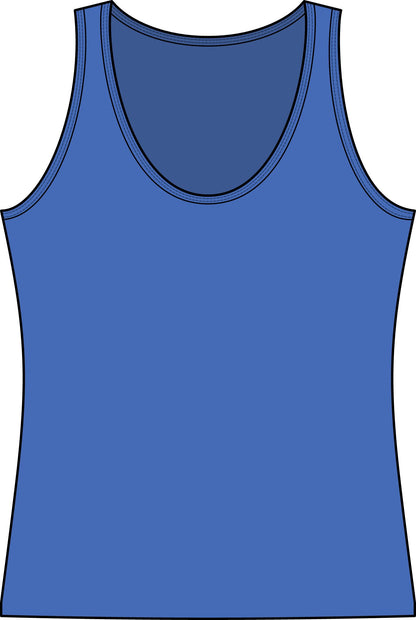 Stalker Romance Tank Top — Horror Scream Mask Graphic Women's Tank