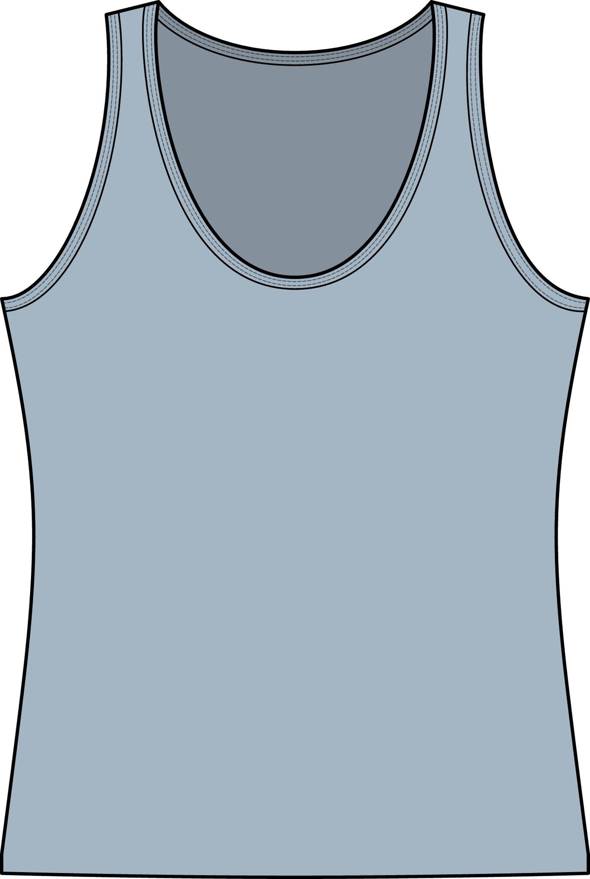 Stalker Romance Tank Top — Horror Scream Mask Graphic Women's Tank