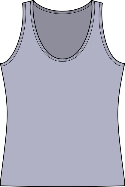 Stalker Romance Tank Top — Horror Scream Mask Graphic Women's Tank