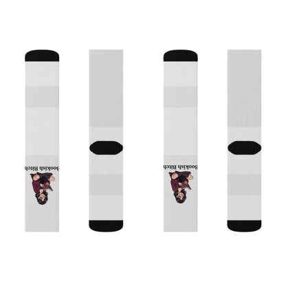 Graphic Socks — 'Boo'tiful Bitch' Sublimated Crew Socks