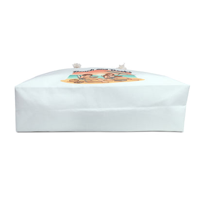 Beach and Books Weekender Bag — Tote for Beach Lovers & Avid Readers