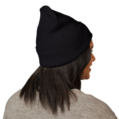 Embroidered 'Good Girls Read Bad Books' Cuffed Beanie