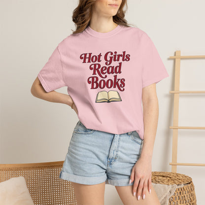 Hot Girls Read Books T-Shirt
