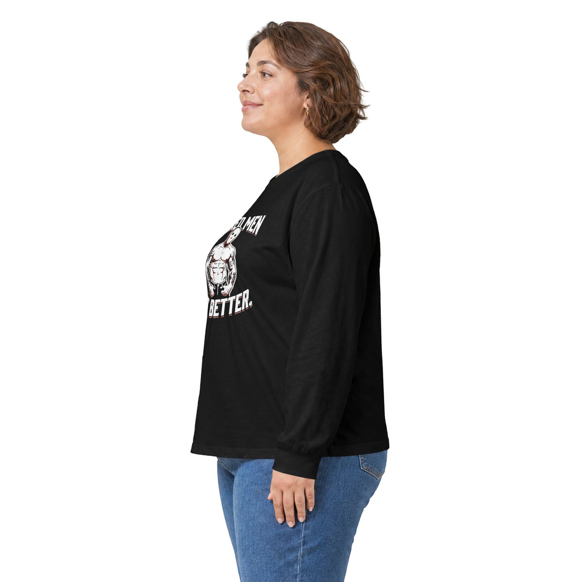 Masked Men Do It Better — Graphic Long Sleeve Tee