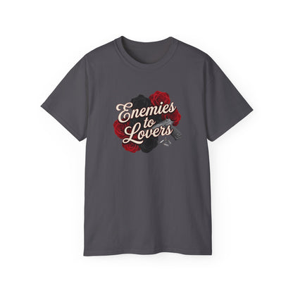 Enemies to Lovers Tee — Romantic Rose Graphic Shirt