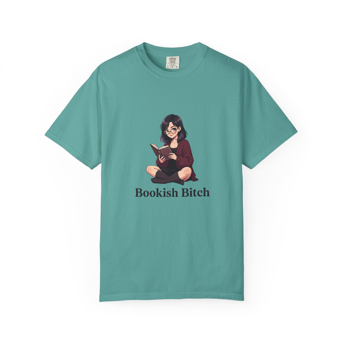 Bookish Bitch T-Shirt — Cute Reading Girl Graphic Tee for Book Lovers
