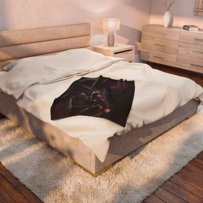 Scream For Me Velveteen Plush Blanket